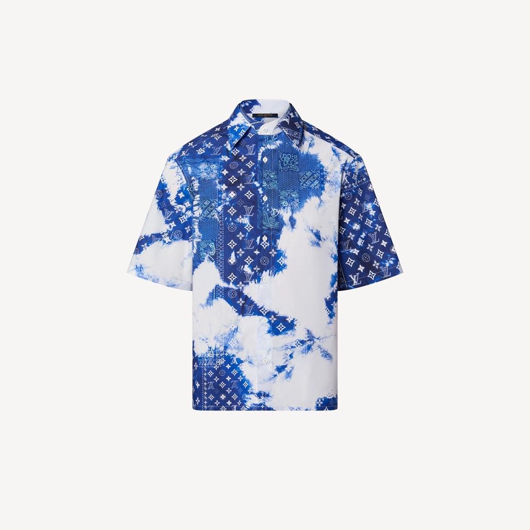 Louis Vuitton Monogram Bandana T-shirt, Men's Fashion, Tops & Sets, Tshirts  & Polo Shirts on Carousell