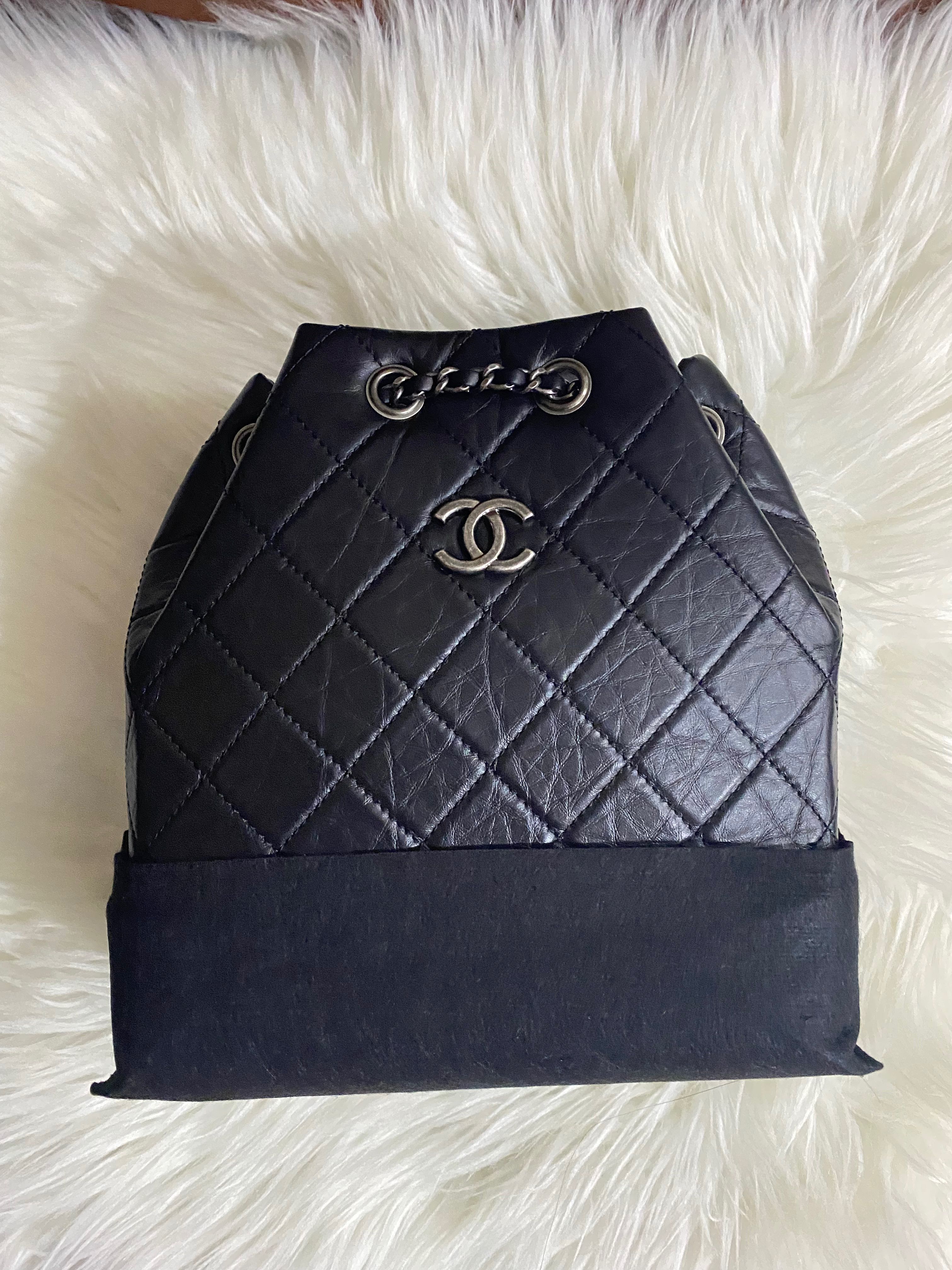 Chanel gabrielle best sale backpack replica