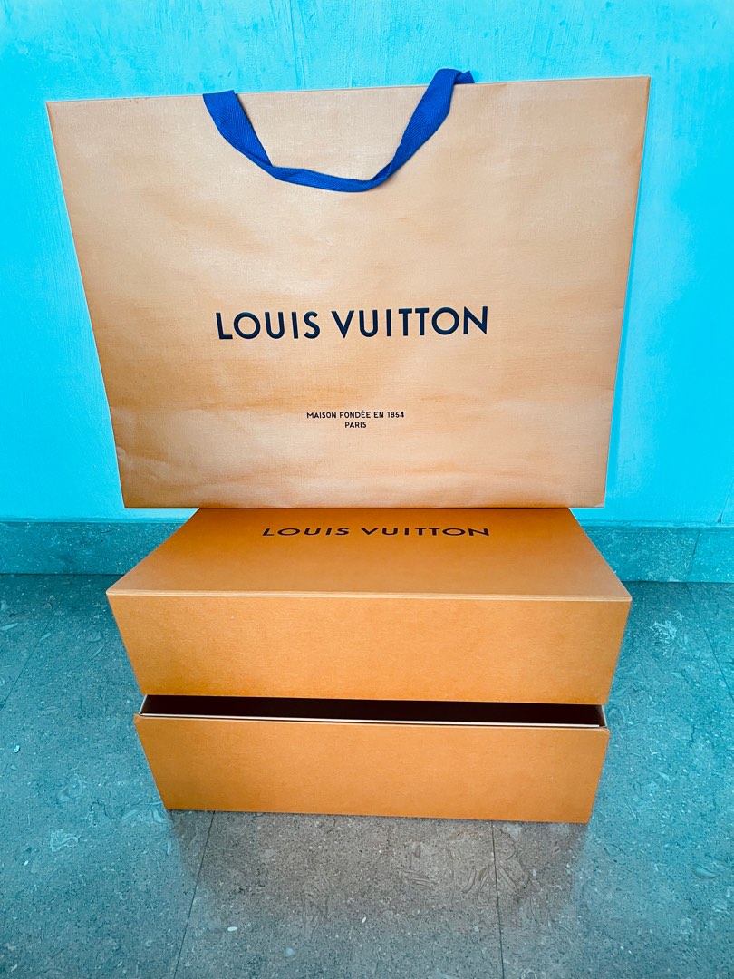 LV Box and Bag, Luxury, Accessories on Carousell