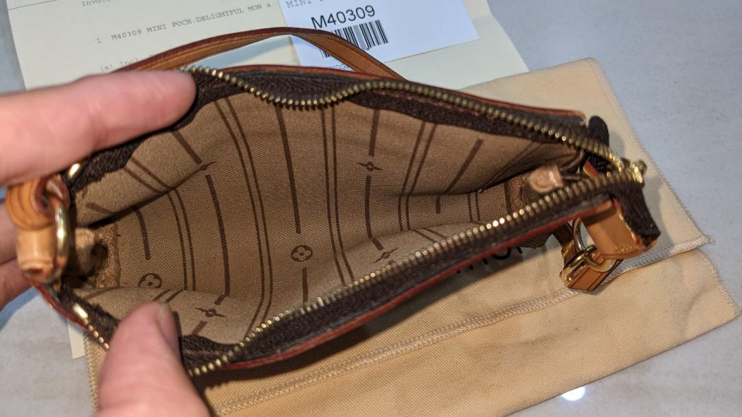 Louis Vuitton Monogram Mini Pochette Delightful - Brown Mini Bags, Handbags  - LOU793289