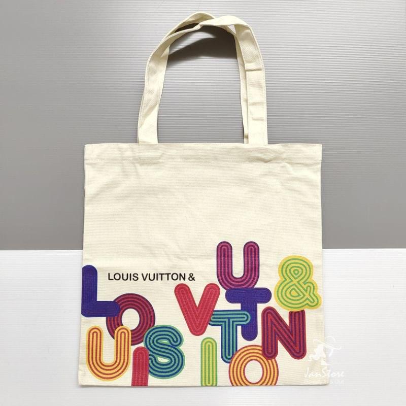 Louis Vuitton Novelty Canvas Eco Tote bag Shenzhen exhibition 2022 Limited  F/S