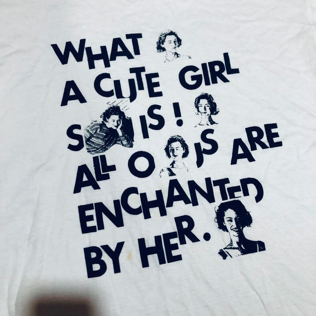 M VINTAGE 90s GIRL QUOTES TEE Men s Fashion Tops Sets