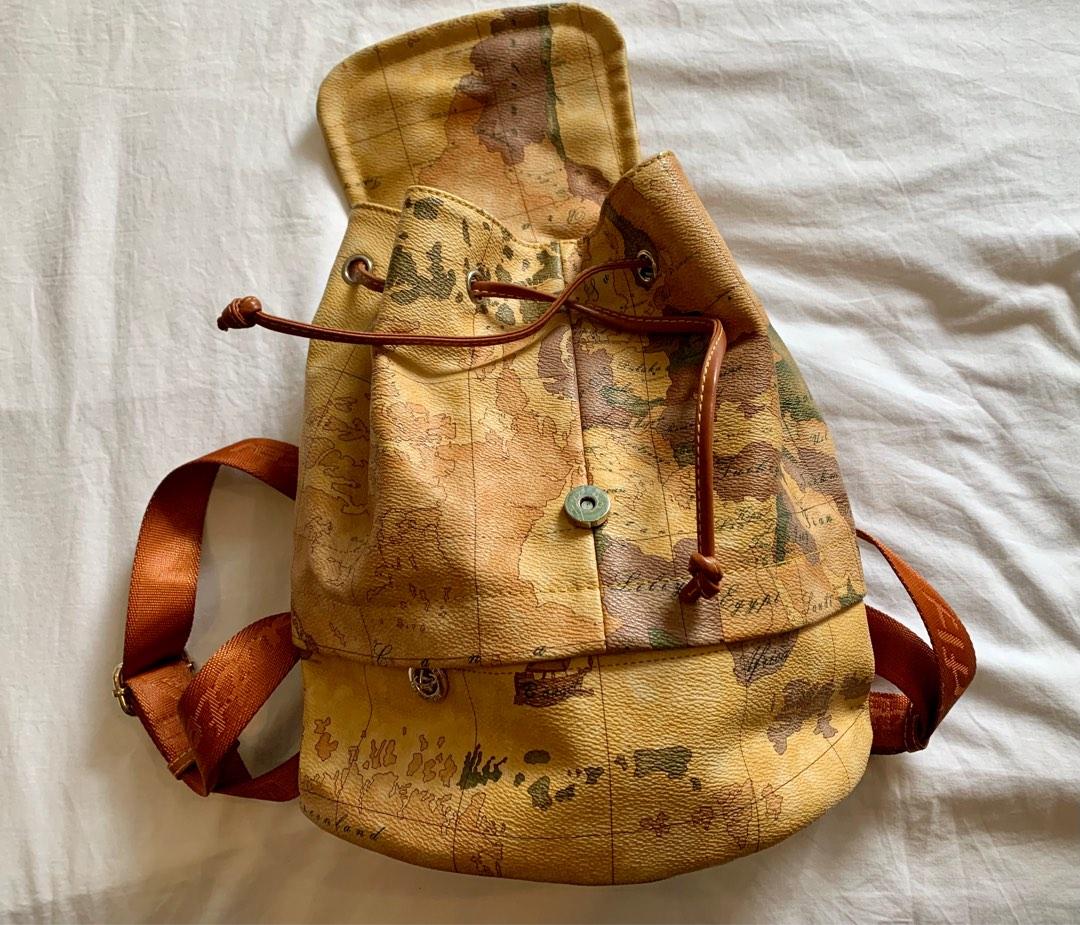 Map Backpack Map Backpack, Women's Fashion, Bags & Wallets, Backpacks on Carousell