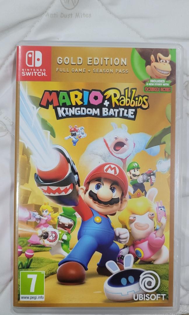Mario Rabbids Kingdom Battle Gold Edition Nintendo Switch Video