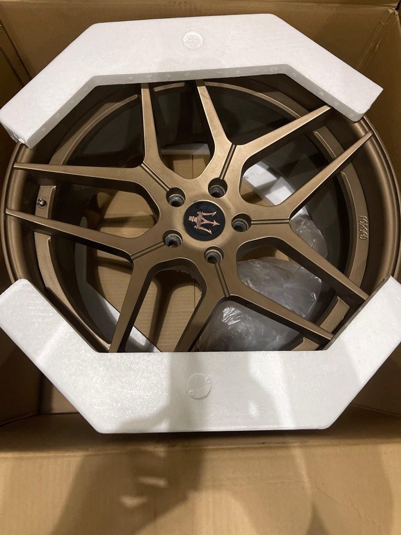 Maserati sport rim, Car Accessories, Tyres & Rims on Carousell