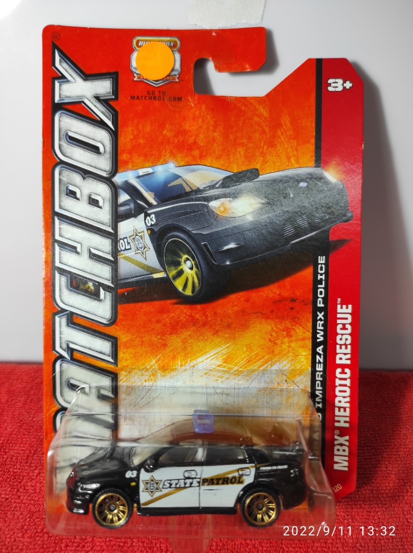 Matchbox subaru police hot sale