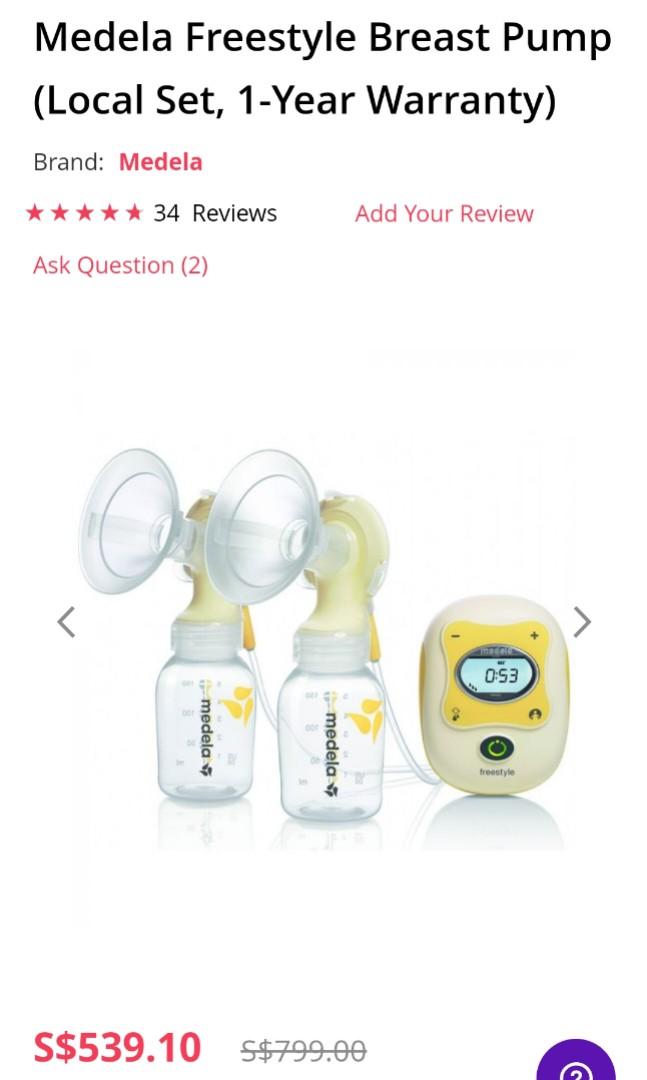 Medela Freestyle Breastpump and accessories, Babies & Kids, Nursing