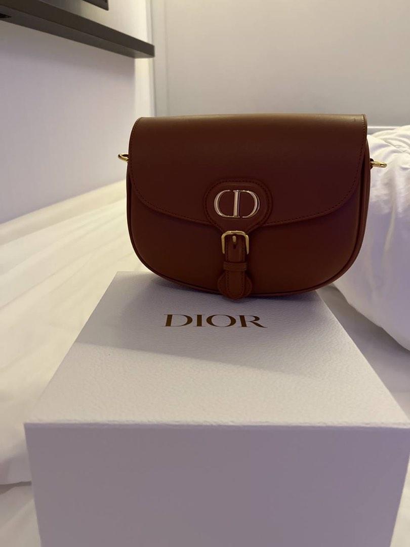 Dior - Medium Dior Bobby Bag Camel Box Calfskin - Women