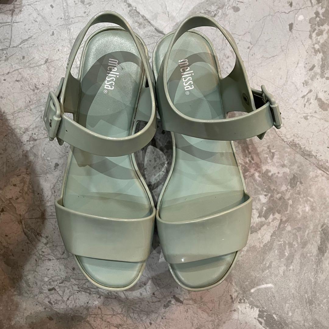 women's platform jelly sandals
