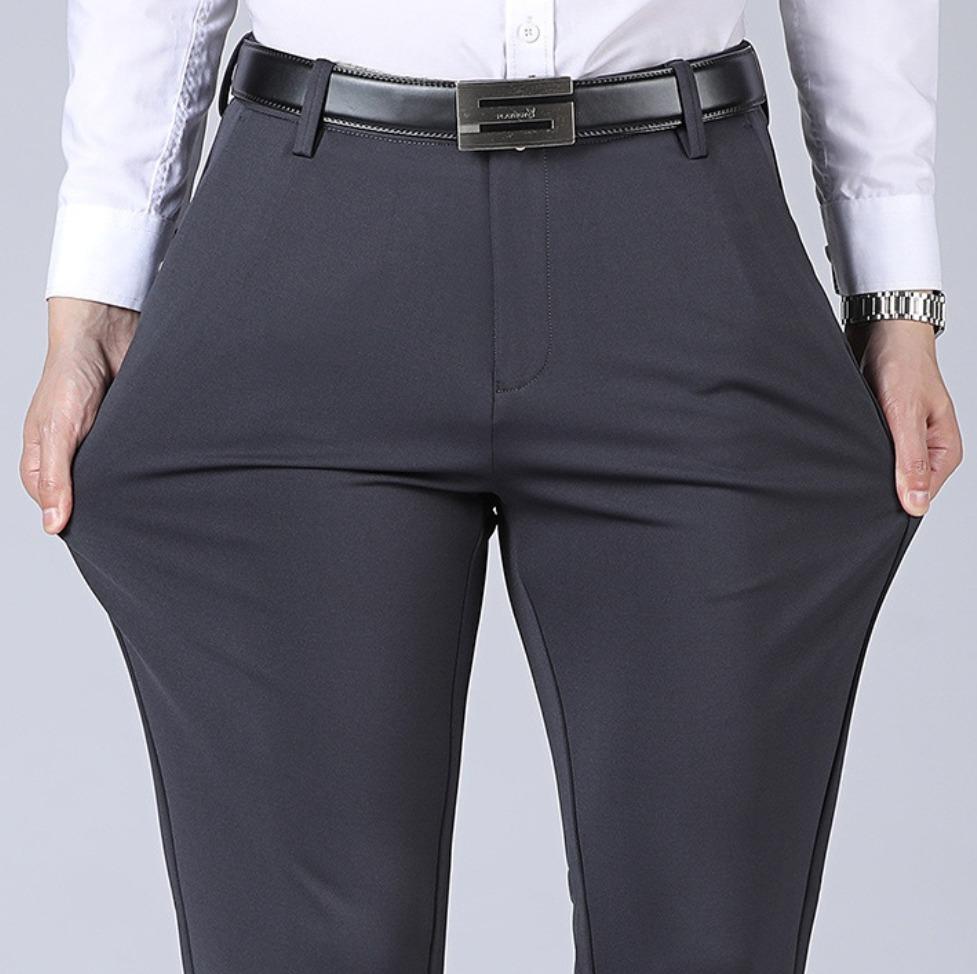 Stretchable Men's Formal Pants, Men's Fashion, Tops & Sets, Formal