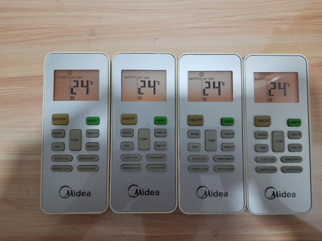 Midea Air Conditioner Remote, TV & Home Appliances, Air Conditioners