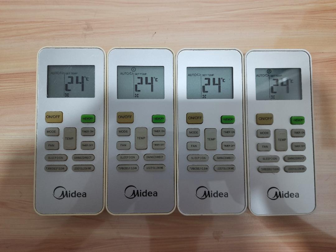 Midea Air Conditioner Remote, TV & Home Appliances, Air Conditioners