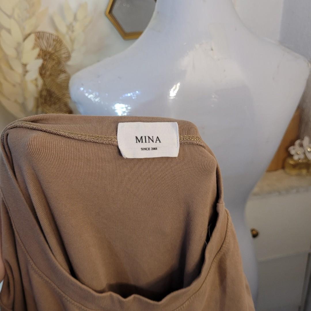 Mina Nude Dress, Women's Fashion, Dresses & Sets, Dresses on Carousell