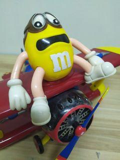 M&M's Figure 5 Set CANDY Character m&m Mini PVC Collectible Toy Japan USED