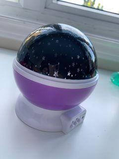 Moon & stars projector for kids
