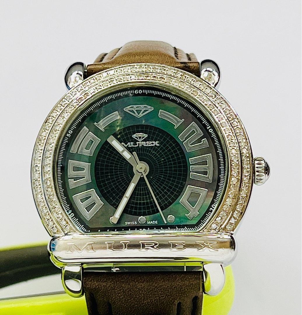 MUREX Quartz Diamond Watch(W0189), Luxury, Watches on Carousell
