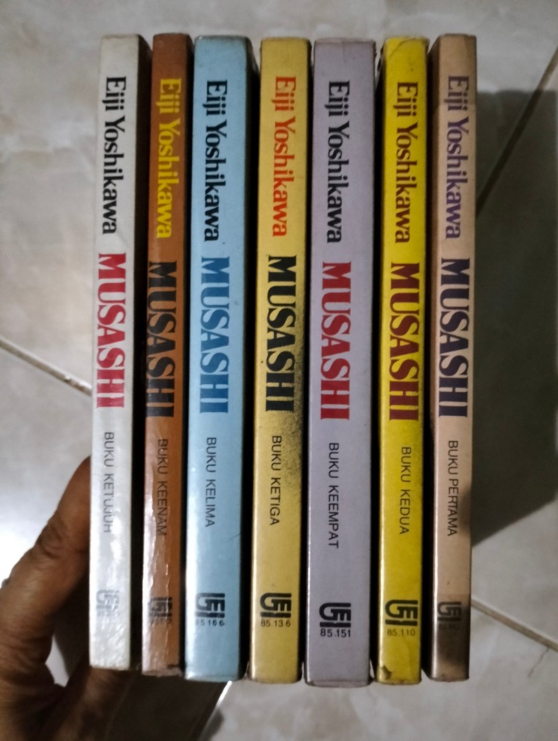 Musashi 7 buku, Buku & Alat Tulis, Buku di Carousell