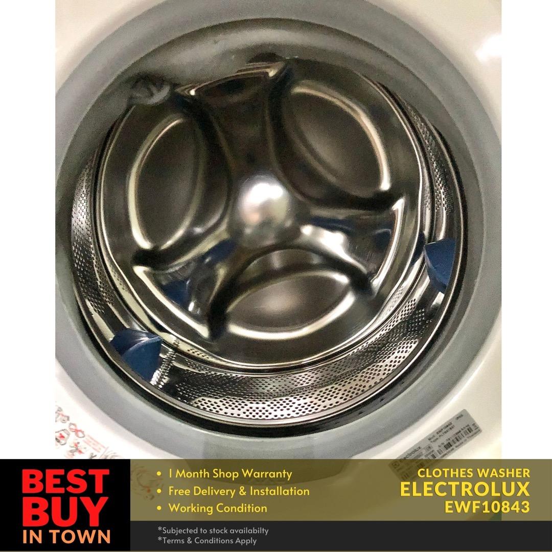 MUST BUY! ELECTROLUX 8KG Front Load Vapour Care Washing Machine