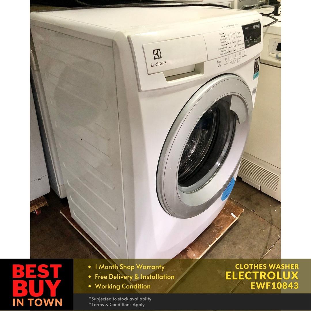 MUST BUY! ELECTROLUX 8KG Front Load Vapour Care Washing Machine
