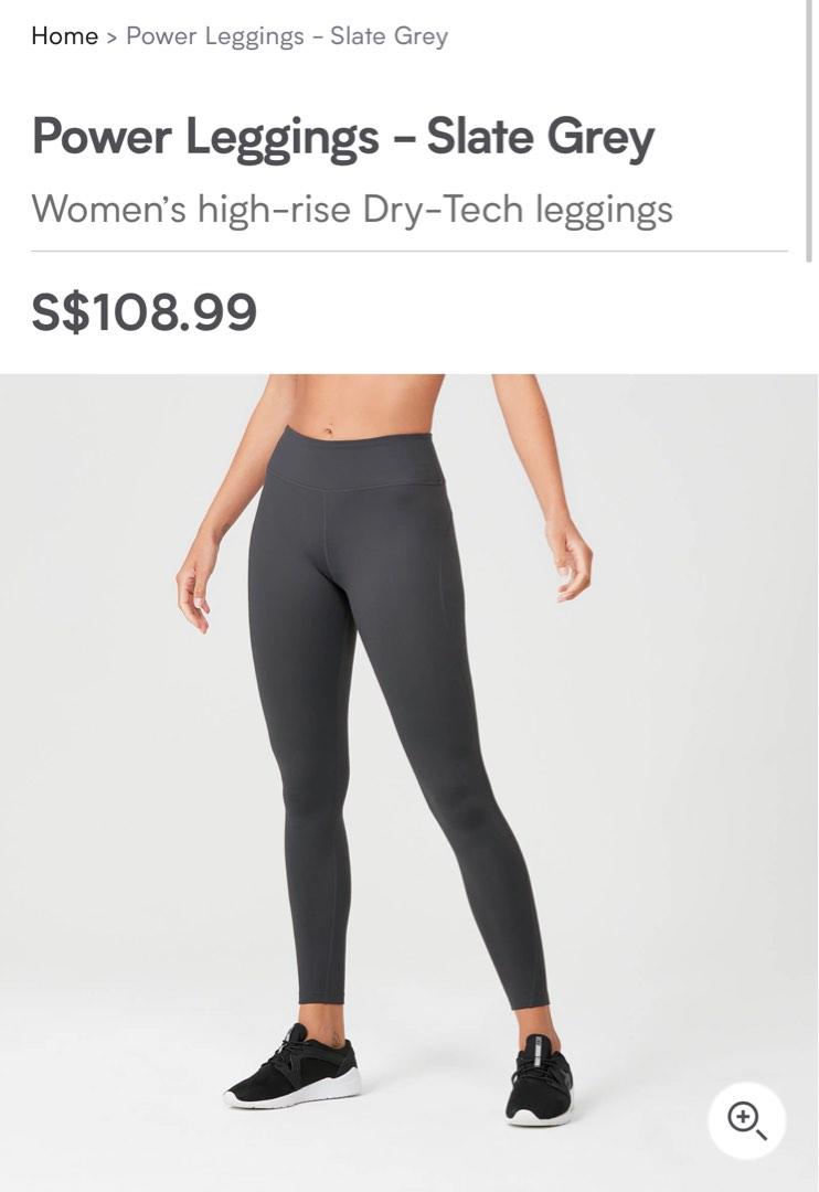 Power Workout Leggings - Slate Grey, Women's Leggings