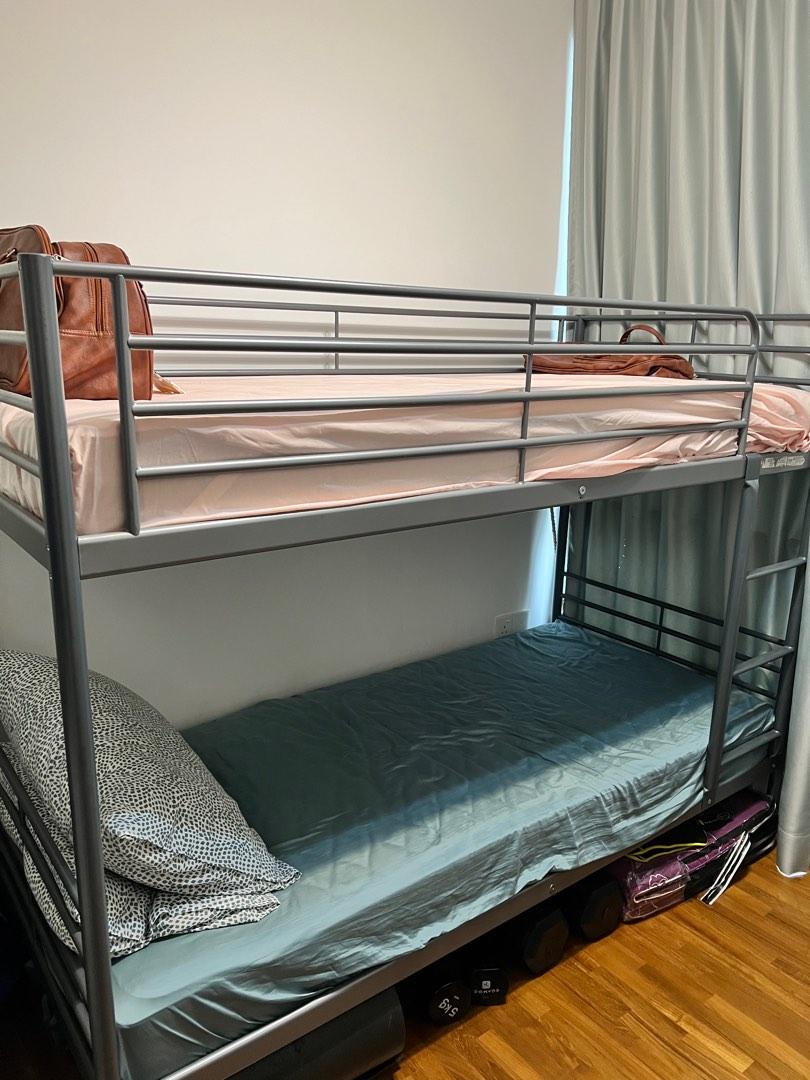 New Ikea double decker bed, Furniture & Home Living, Furniture, Bed