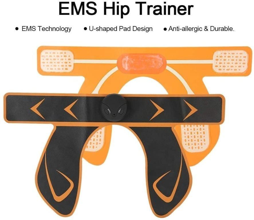 Massaggiatore Wireless EMS Hip Trainer Warmforwel - Tonifica Glutei E Addominali | 10 Modalità, 30 Livelli, Telecomando Wireless Brucia Grassi