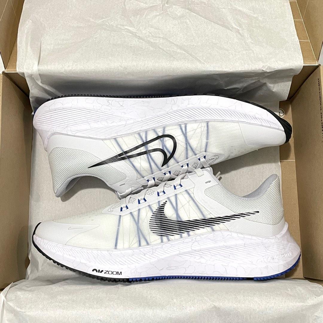 Nike Air Zoom Winflo 8 Platinum Tint Shoes Men BRAND NEW, Men's Fashion