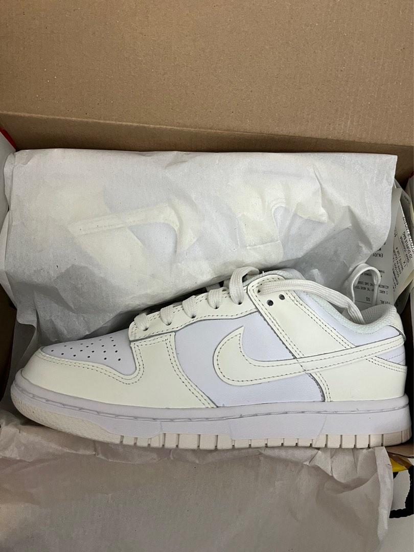 dunk low white sail