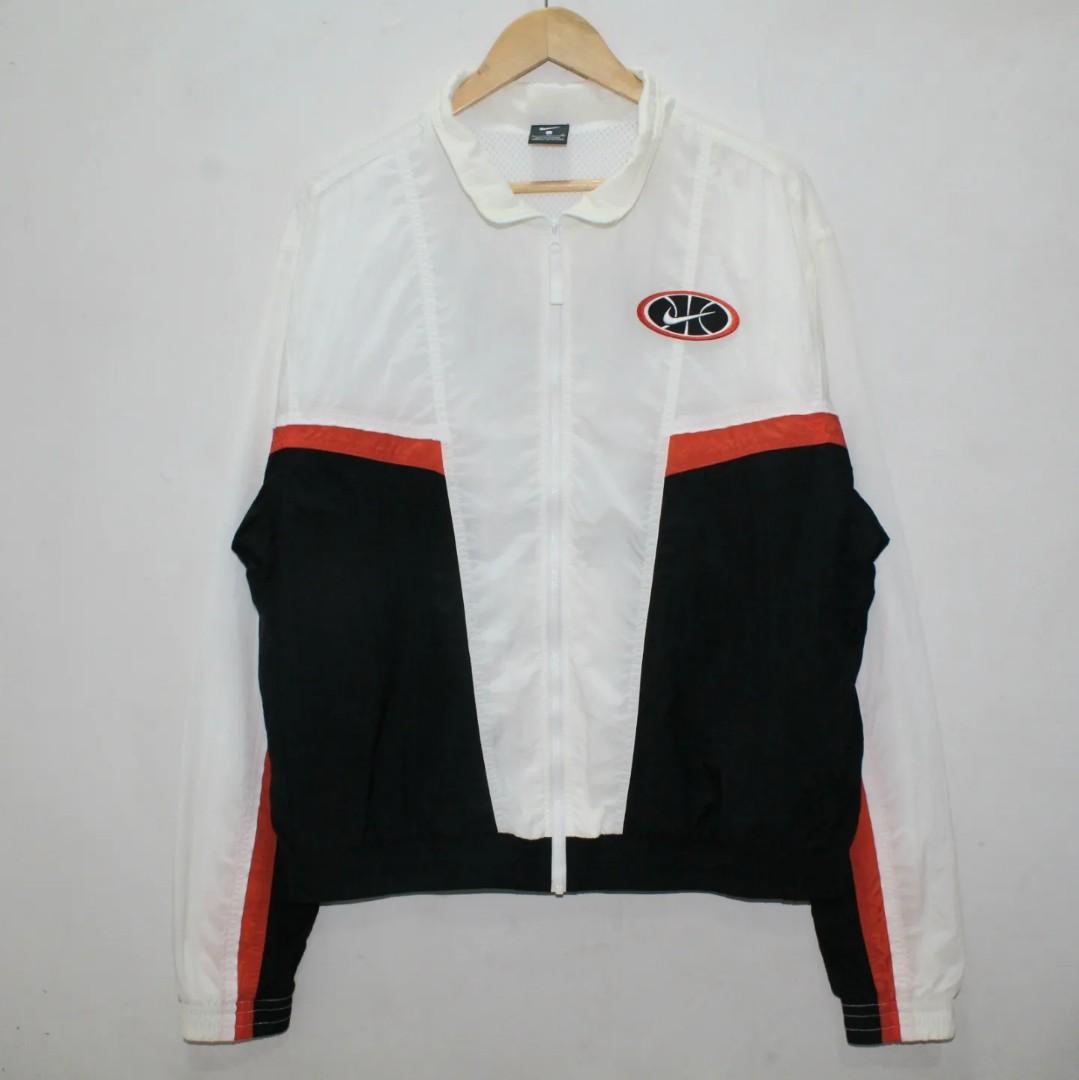 Nike Throwback Woven Jacket Men s Fashion Activewear on Carousell
