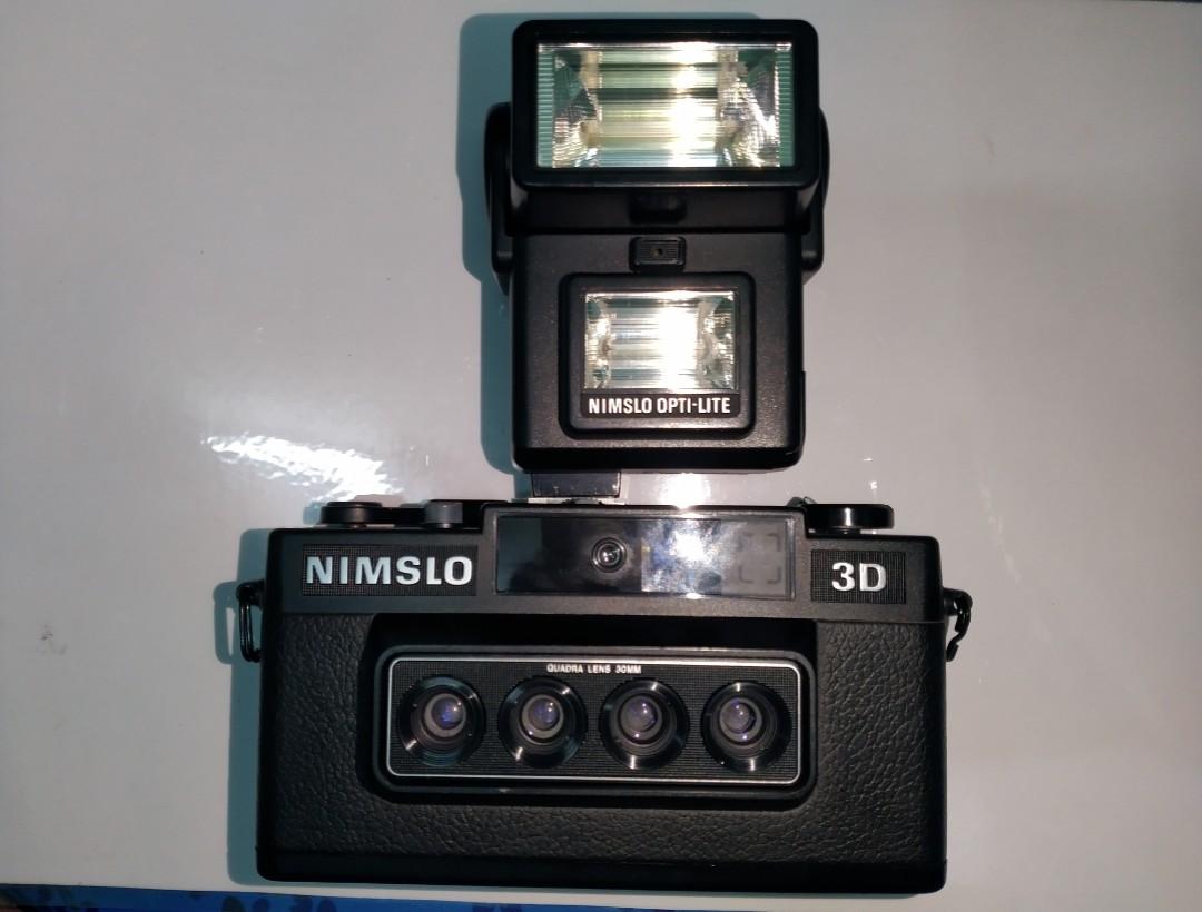 NIMSLO Quadra Lens 30mm 3D film camera, 攝影器材, 相機- Carousell