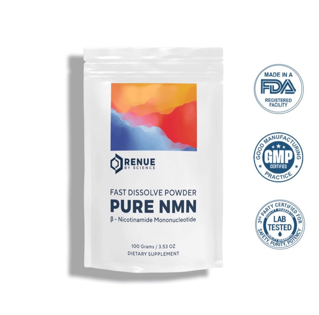 美國直送］NMN 500mg, 200日份量, 粉狀, 包國際快遞, 健康及營養食用品