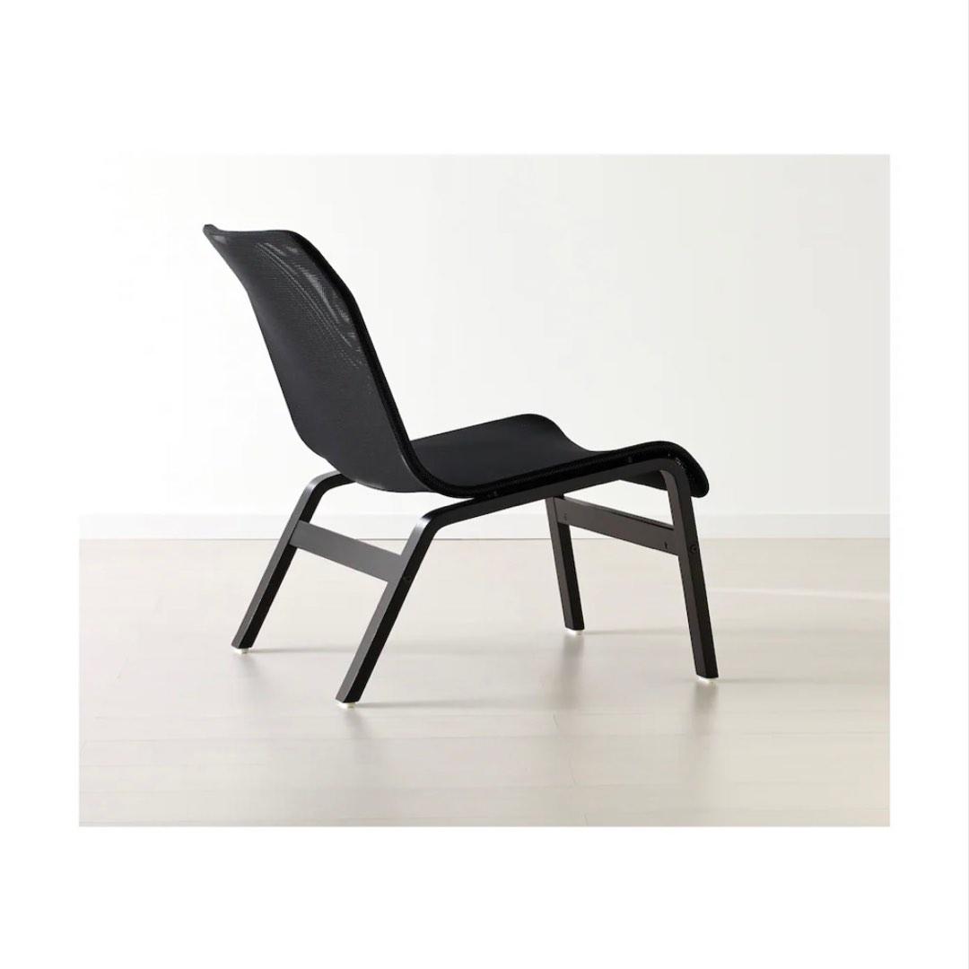 Nolmyra Ikea Easy Chair (Black), Furniture & Home Living, Furniture