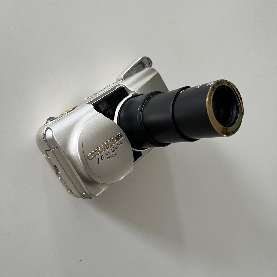 Olympus mju Zoom 115 Deluxe, Photography, Cameras on Carousell