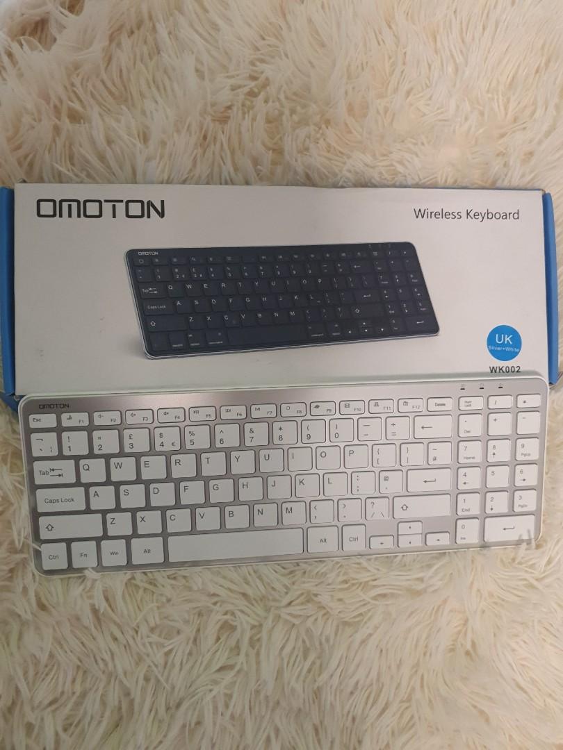 OMOTON Wireless Keyboard WK002, Computers & Tech, Parts & Accessories