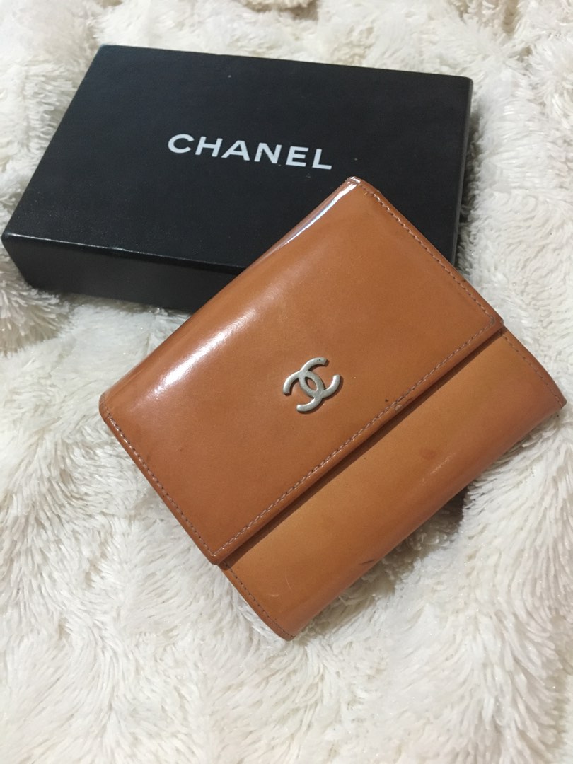 original chanel trifold wallet, Luxury, Bags & Wallets on Carousell