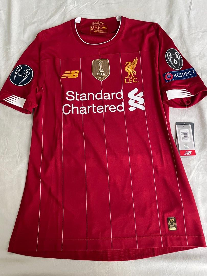Original Liverpool Elite 19 20 Home UCL CWC Men s Fashion