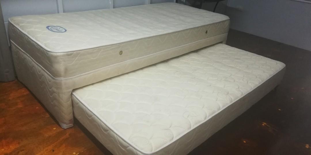 Salem single bed with pull out hot sale
