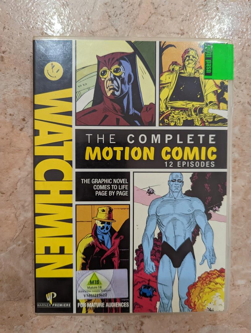 Original Watchmen The Complete Motion Comic, Hobbies Toys, Music