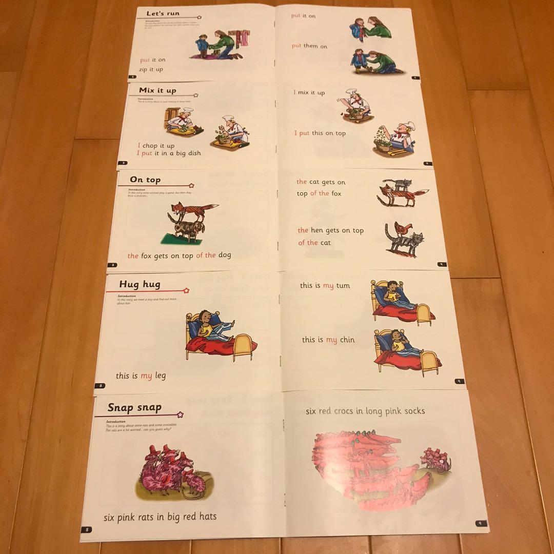 OXFORD Read Write Inc Phonics Red Ditty Book 1 10 Full Set , 興趣及遊戲