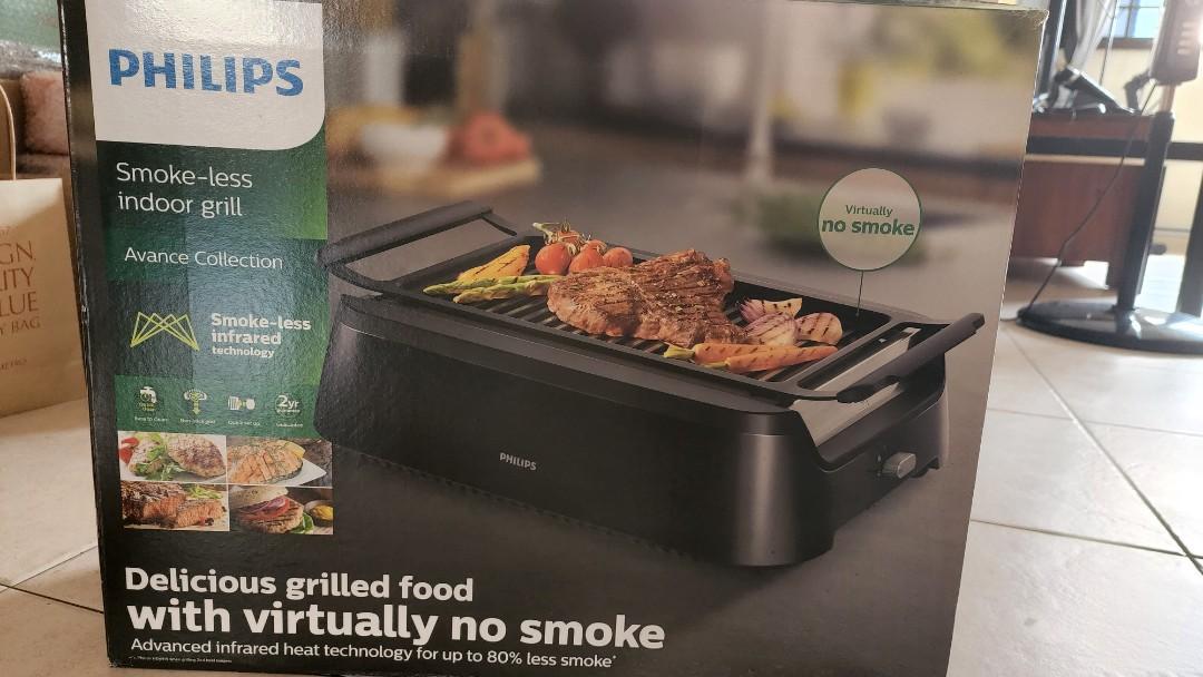 Philips Smokeless Indoor Grill, TV & Home Appliances, Kitchen