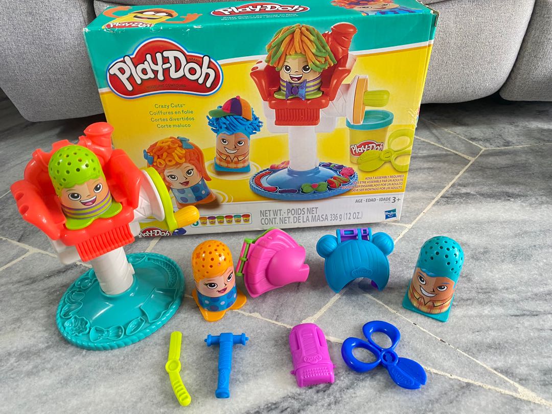 Play Doh Crazy Cut Hair Set Hobbies Toys Toys Games on Carousell