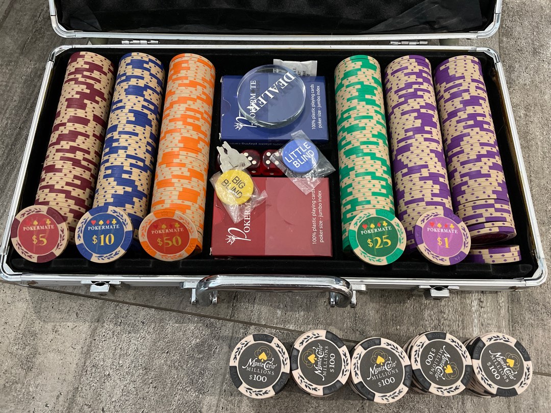 Poker Chips Used, Sports Equipment, Other Sports Equipment and