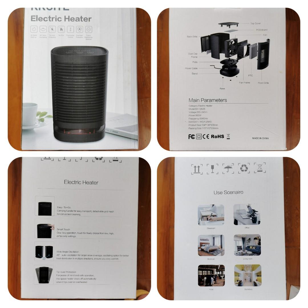 Portable heater KKCite Electric Heater AuX heather