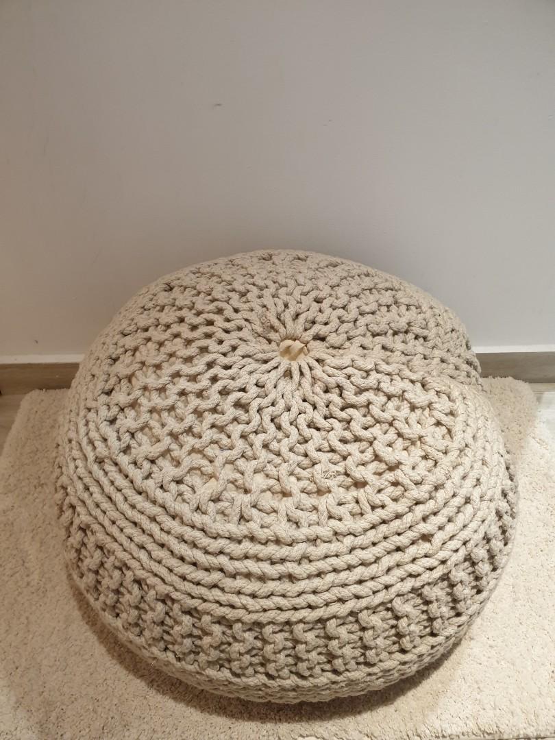 Pouf bean bag chair castlery spotlight harvey norman Furniture Home Living Furniture Other Home Furniture on Carousell