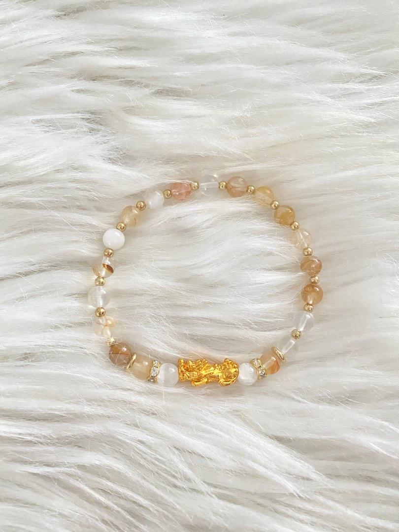 Gold stone bracelet designs cheap