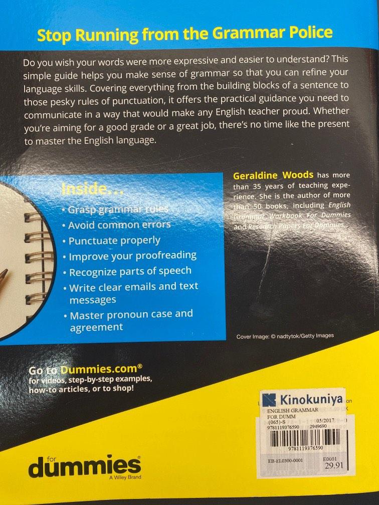 Practical English Usage (grammar) & English Grammar for dummies ...