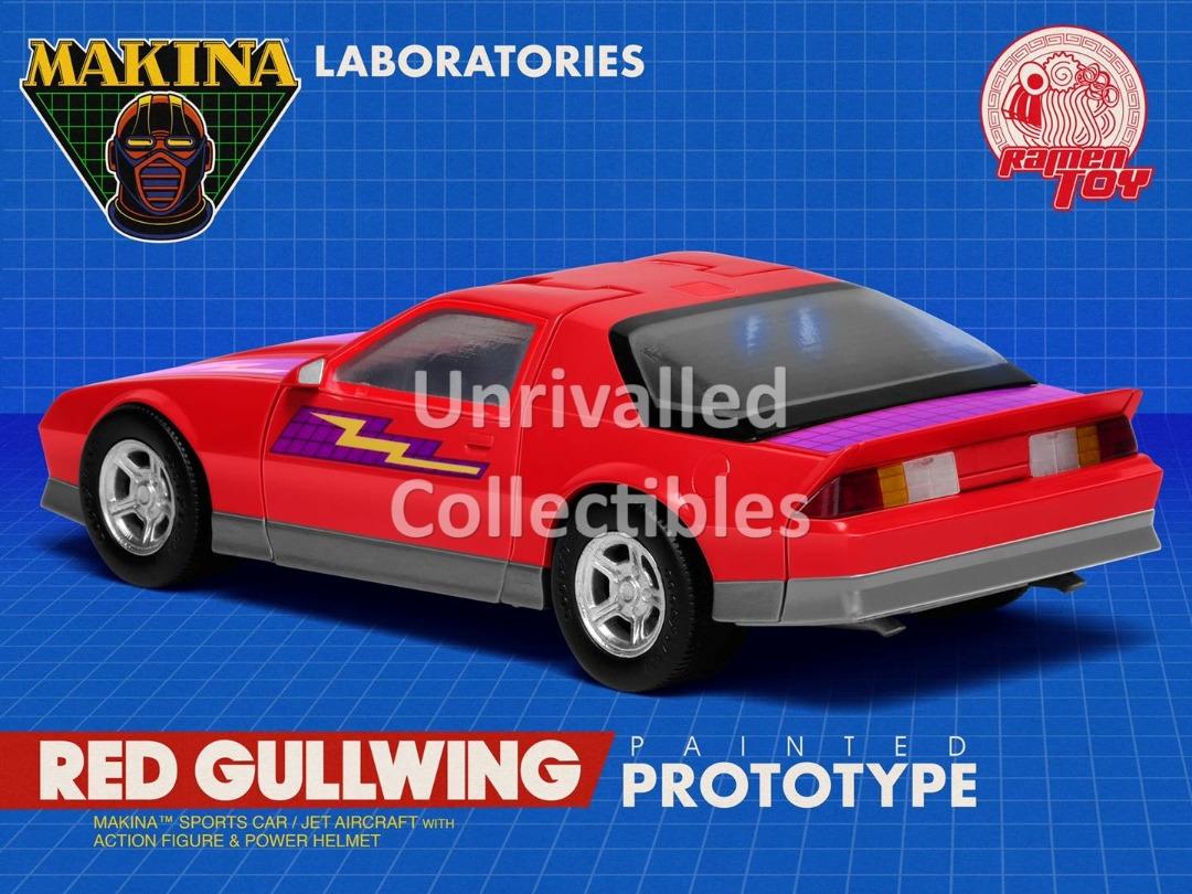 [Pre Order] Ramen Toy Makina Series - #MKN01 Red Gullwing, Hobbies ...
