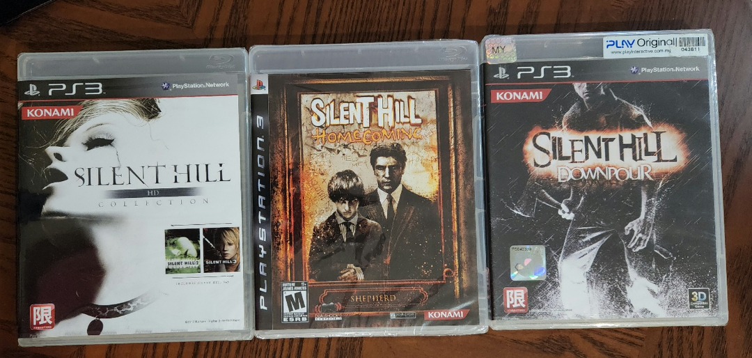 PS3 Silent Hill HD Collection & Silent Hill Downpour & Silent Hill  Homecoming (New) (R1/R3) (Eng), Video Gaming, Video Games, PlayStation on  Carousell