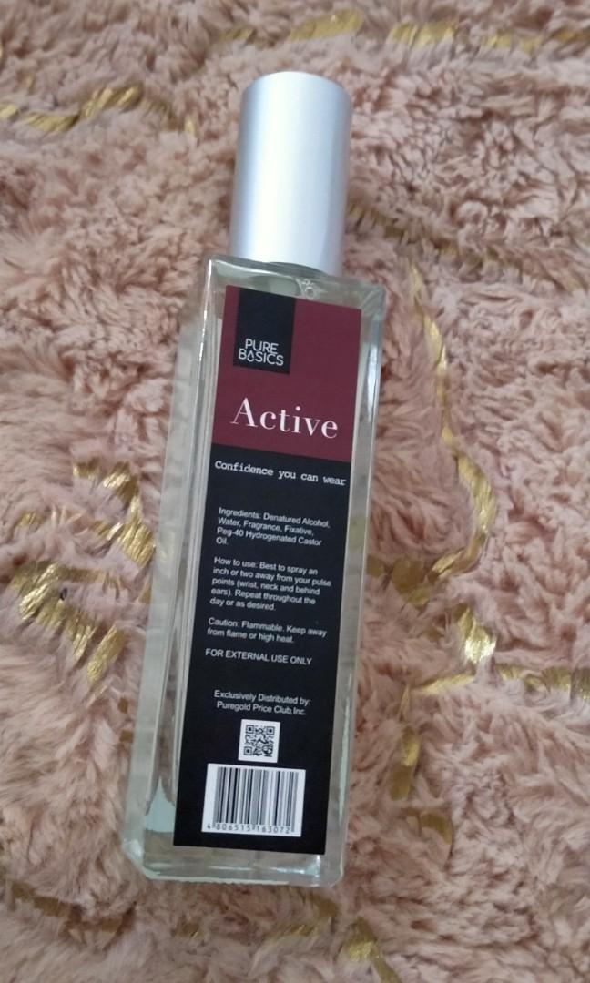 Pure basics perfume sales