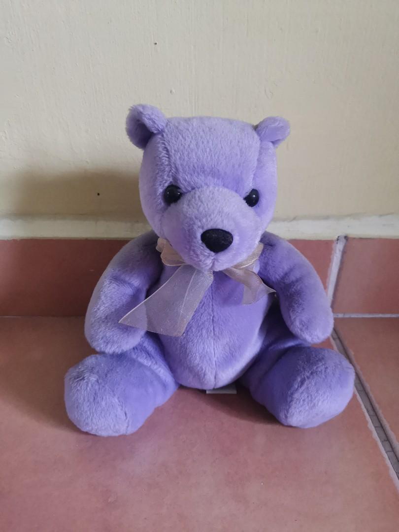 purple bear teddy